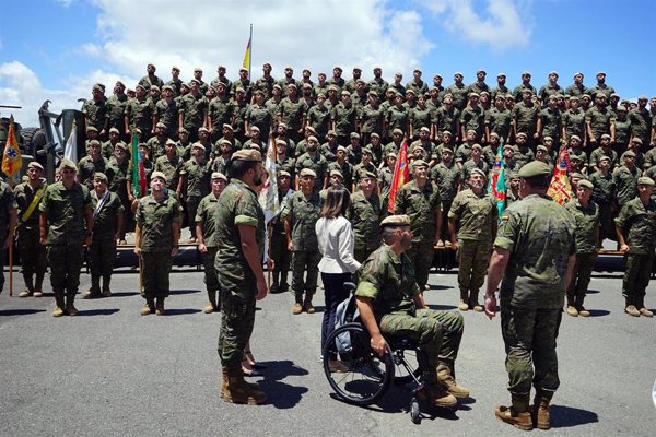 La Brigada 'Canarias XVI' despide este miércoles al contingente Libre Hidalgo XLIII que parte a su misión en el Líbano