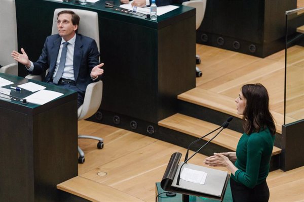 Almeida califica a Más Madrid como 