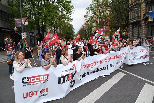 CCOO y UGT Euskadi llaman a proteger lo conquistado y seguirán peleando por un SMI en Euskadi