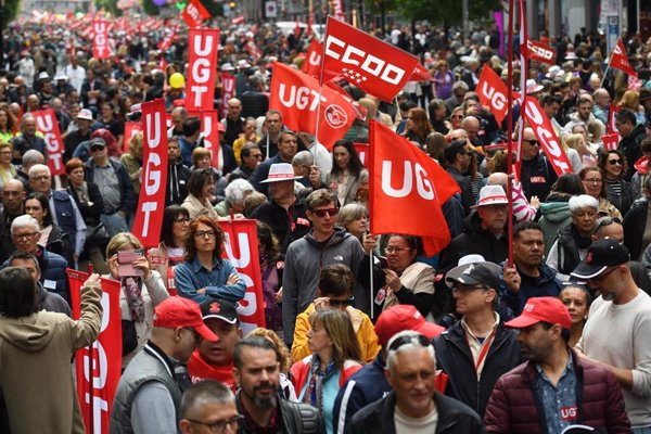 Ayuntamiento de Madrid asegura que la manifestación incumplía plazos y se pretendía poner tarimas