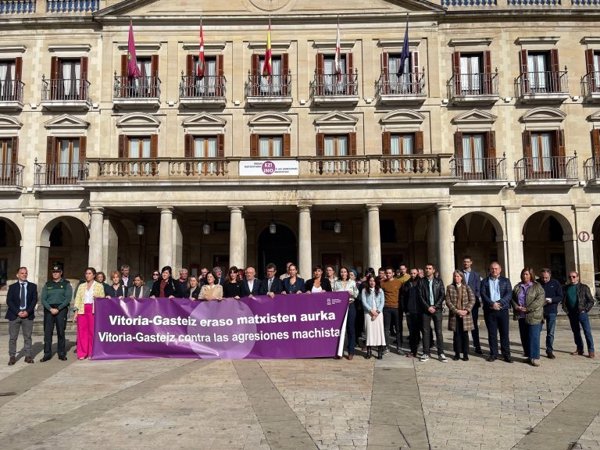 Ayuntamiento de Vitoria condena una agresión sexual ocurrida en Vitoria y convoca una concentración para este lunes