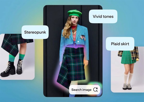 Pinterest agrega capacidades de búsqueda visual, permitiendo el uso de imágenes en lugar de descripciones de texto