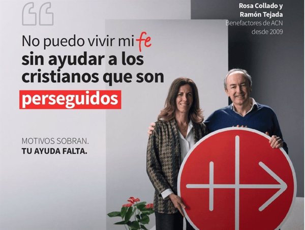 Ayuda a la Iglesia Necesitada lanza la campaña 'Motivos sobran, tu ayuda falta' por sus 60 años de andadura en España