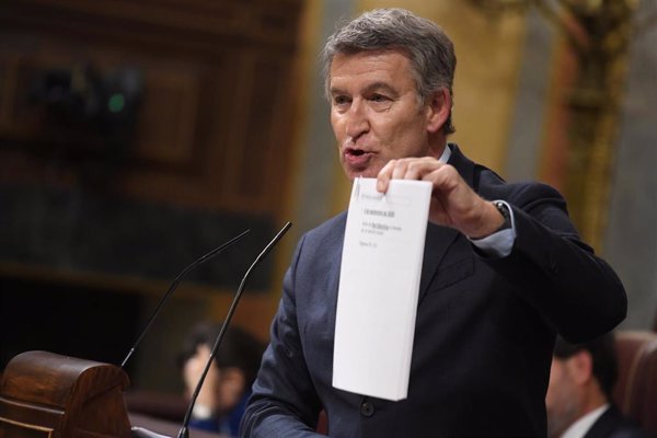 Feijóo acusa a Sánchez de buscar