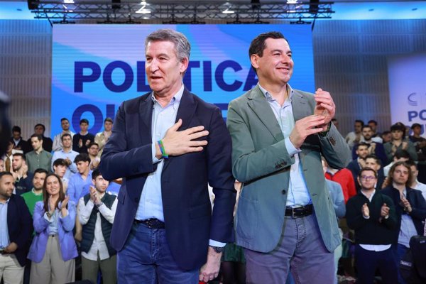 Feijóo celebra el Día de Europa en Córdoba con Moreno, elegido para presidir el Comité Europeo de las Regiones