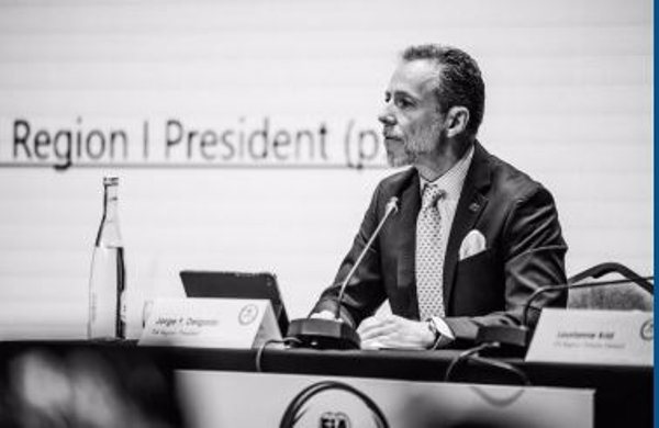 El CEO del RACE, Jorge F. Delgado, reelegido Presidente de la FIA para Europa, Oriente Medio y África