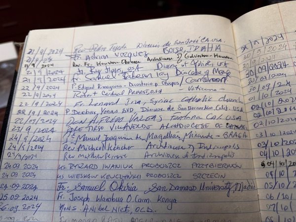 Las visitas de León XIV España, la última a Ávila el pasado 22 de septiembre