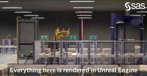 SAS y Epic Games buscan transformar la industria con gemelos digitales y simulaciones impulsadas por Unreal Engine