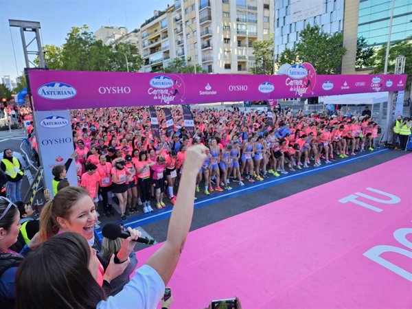 Más de 36.000 personas participan en la XXI Carrera de la Mujer de Madrid