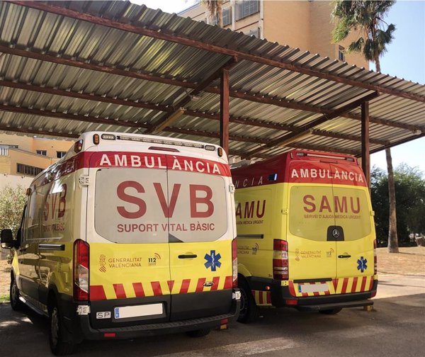 Siete personas resultan heridas en dos accidentes de tráfico en Jávea y Dolores (Alicante)
