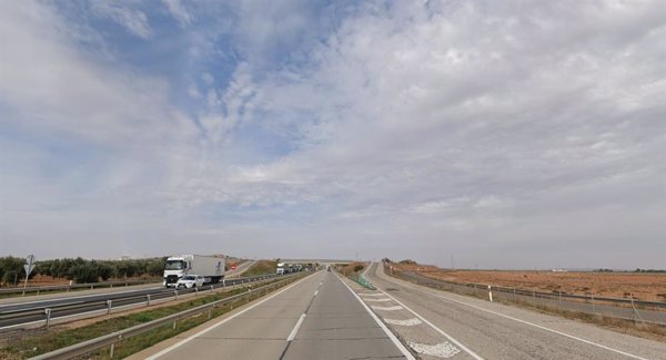 Confirman el fallecimiento del conductor de camión accidentado en la A-4 a su paso por Herencia (Ciudad Real)