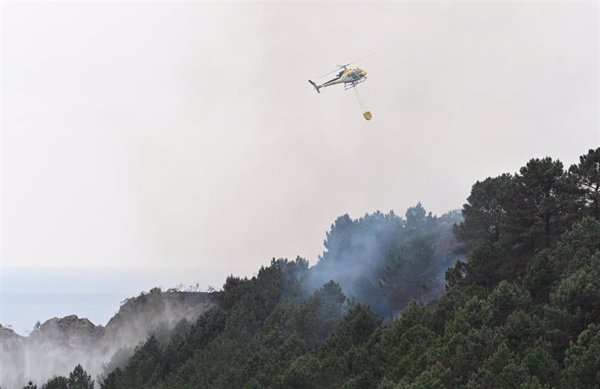 Los incendios forestales arrasan 5.819 ha en España hasta marzo, un 41,3% menos que en 2023