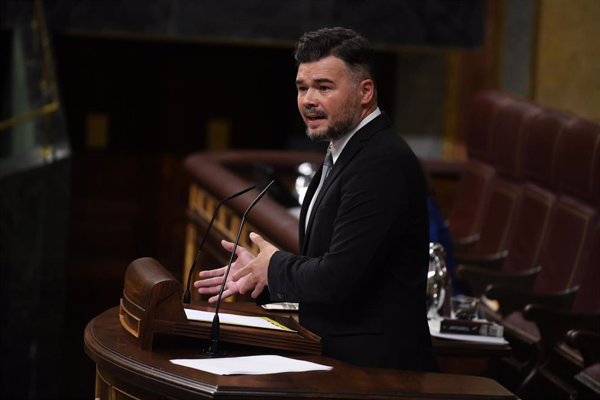 Rufián avisa a Sánchez de un 
