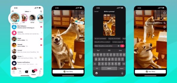 TikTok AI Alive dotará de movimiento las fotos estáticas en las historias
