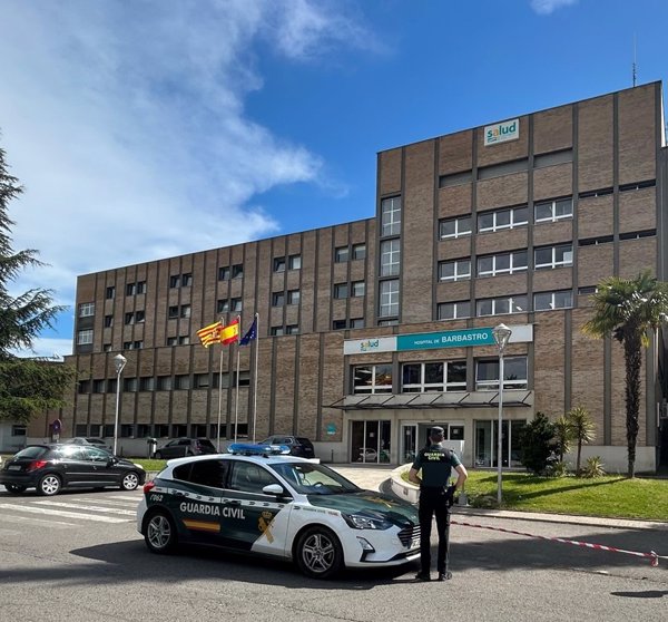 Investigado por un hurto mediante el método de 'la siembra' en el parking del hospital de Barbastro (Huesca)