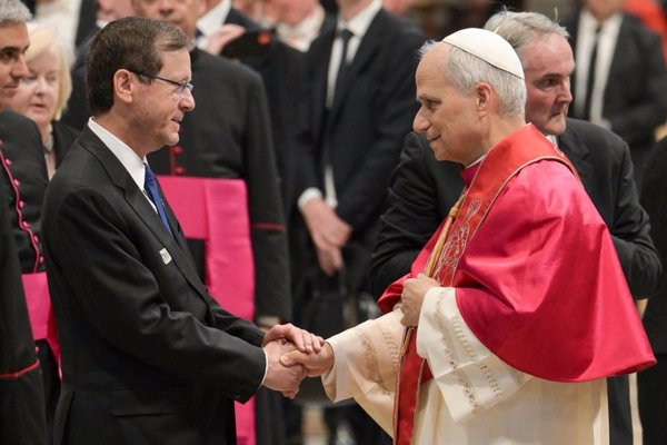 El presidente de Israel pide al Papa que siga trabajando para lograr la liberación de los rehenes en Gaza