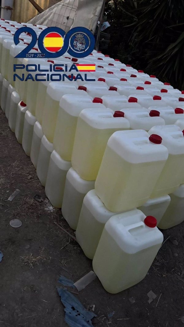 Intervenidos en El Puerto (Cádiz) más de 11.600 litros de combustibles destinados al narcotráfico
