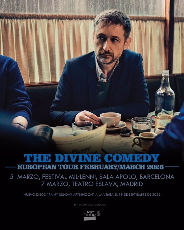 The Divine Comedy actuará en Barcelona y Madrid en marzo de 2026
