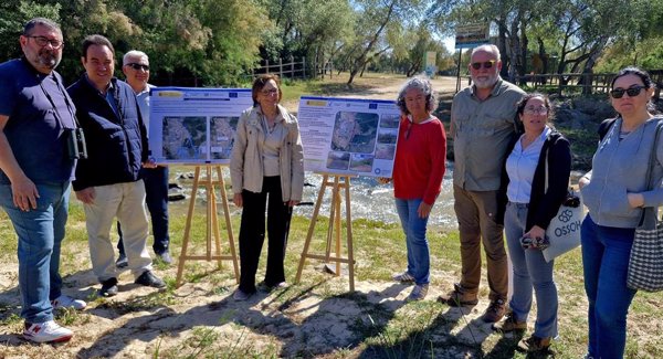 La primera fase de restauración del Arroyo El Partido del entorno de Doñana está al 73% de ejecución