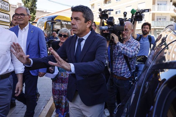 El PSPV acusa a la Generalitat de ocultar los trayectos de Mazón el 29O tras recibir los de dos altos cargos