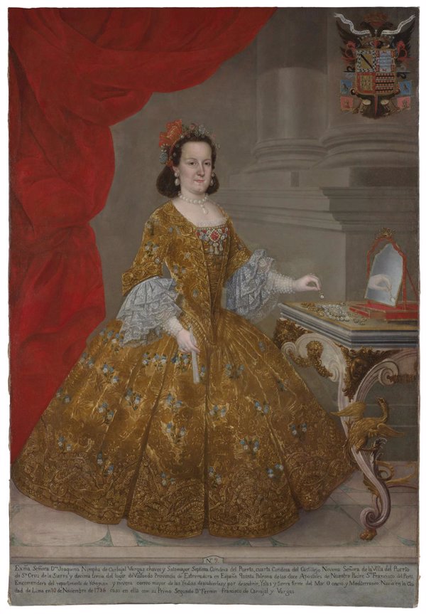 El Prado incorpora dos retratos virreinales peruanos del siglo XVIII en depósito de la Fundación Don Álvaro de Bazán