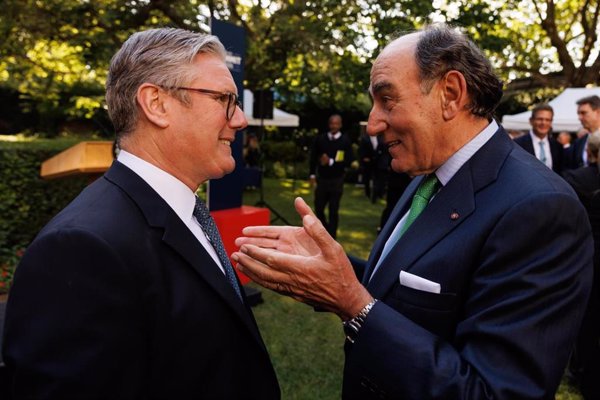 Galán (Iberdrola) asiste a la recepción oficial de Starmer con motivo de la cumbre entre Reino Unido y la UE