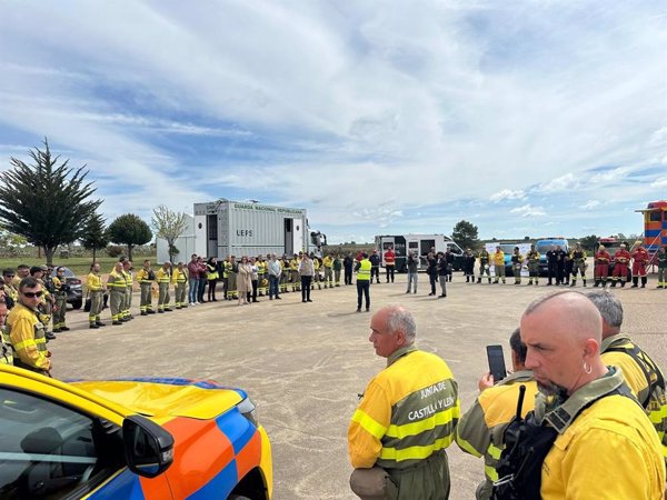 CyL defiende la colaboración entre instituciones en el caso de grandes incendios forestales en zonas fronterizas