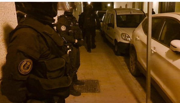 Once detenidos en una operación contra el narcotráfico con 15 registros en la sierra de Cádiz
