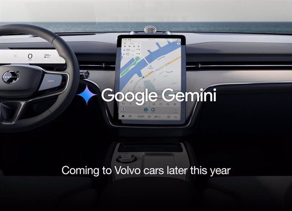 Volvo Cars y Google amplían su colaboración con la integración de Gemini, su 'chatbot' de IA