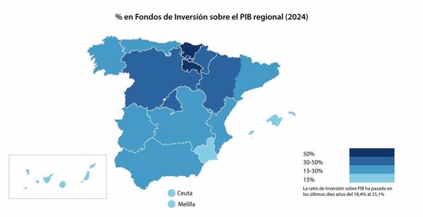 La inversión en fondos supera en 2024 el máximo histórico en todas las comunidades autónomas, según Inverco