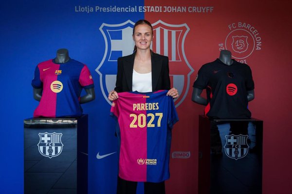 La central española Irene Paredes renueva con el Barça Femení hasta 2027