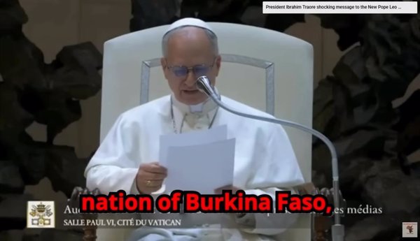 El Vaticano alerta de un vídeo falso del Papa León XIV creado con IA en el que se dirige al presidente de Burkina Faso