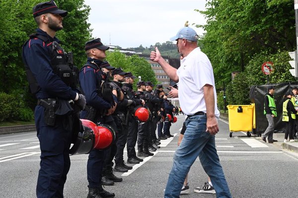 La final de la Europa League deja en Bilbao un balance de siete detenidos por la Ertzaintza