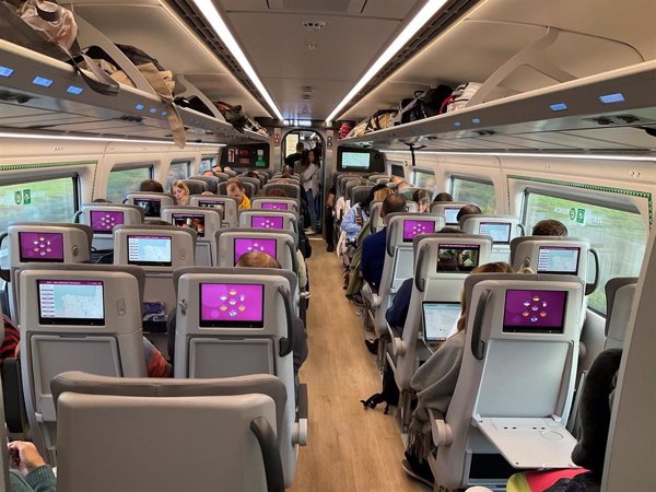 Los trenes Asturias-Madrid tardarán una media de 12 minutos más desde el 16 de junio por obras en León