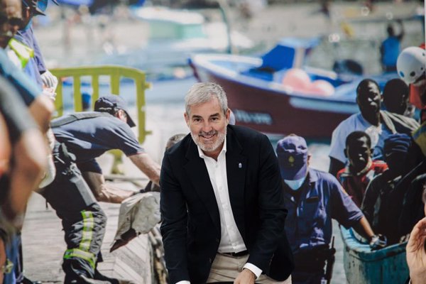 Clavijo confía que en verano se pueda comenzar con el reparto de menores migrantes a pesar del rechazo de algunas CCAA