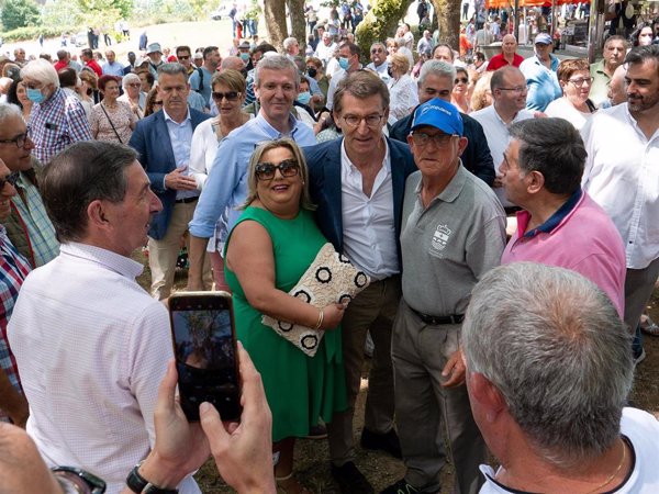Feijóo participará este sábado en la romería del PP en O Pino (A Coruña), con más de 3.500 asistentes