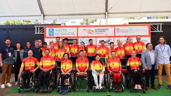 Ricardo Ten cumple con su favoritismo entre las medallas del Campeonato de España de Ciclismo Paralímpico