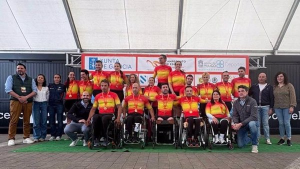 Ricardo Ten y Manuel Vos, entre los que logran el doblete en los Nacionales de Ciclismo Paralímpico en Ruta