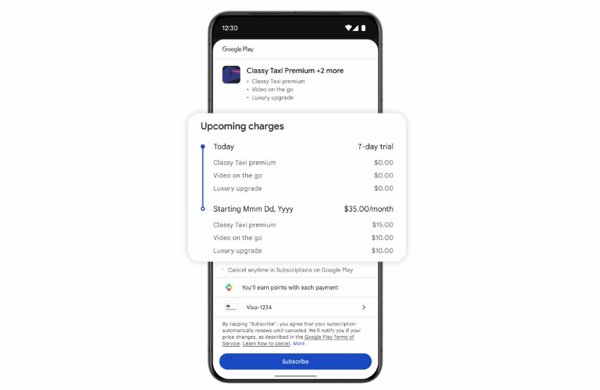 Google Play Store tendrá más ópciones de pago y Google Wallet, nuevos tipos de notificaciones