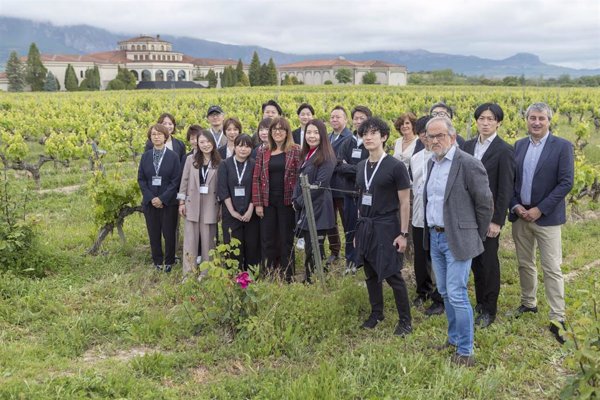 Las bodegas de Rioja Alavesa presentan sus vinos a una delegación japonesa que visita esta semana Euskadi