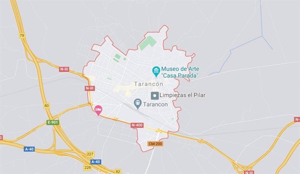 Muere un peatón de 56 años en Tarancón (Cuenca) tras ser atropellado por una grúa