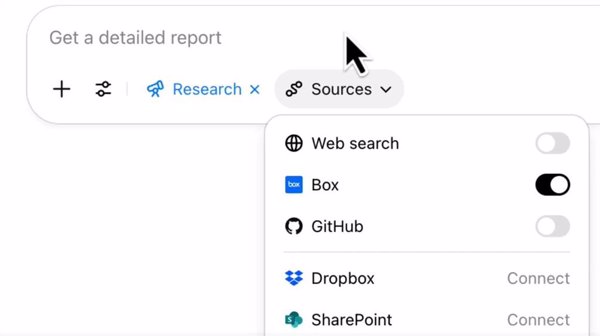 El agente Deep Research de ChatGPT ya puede extraer información de Dropbox y Box para sus investigaciones