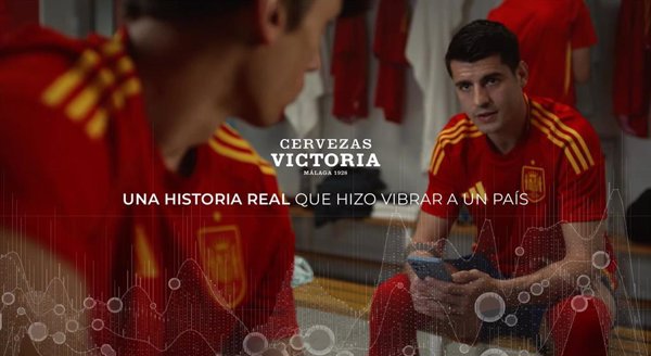 Morata, Fabián y Fernando Torres protagonizan la campaña de Cervezas Victoria basada en la Eurocopa de 2024