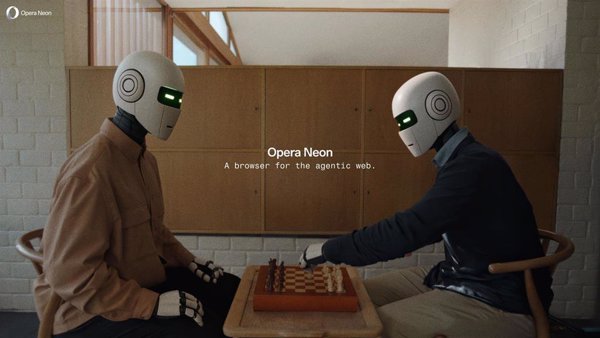 Opera presenta su primer navegador impulsado con IA agéntica, Opera Neon, que podrá trabajar con el usuario desconectado