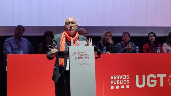 Álvarez (UGT) quita importancia a la posición de Bruselas sobre la OPA de BBVA a Sabadell