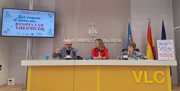 Valencia lanza una campaña para minimizar el impacto de las despedidas de soltero y la lleva a nueve barrios