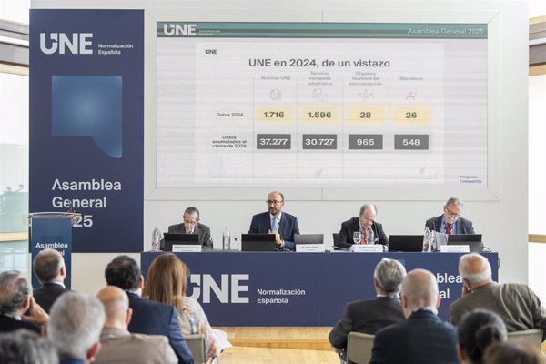 La Asamblea General de UNE aprueba la Estrategia 2030, que marcará sus pasos para los próximos años