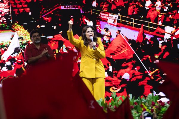 El partido gobernante de Honduras presenta a su candidata presidencial, Rixi Moncada