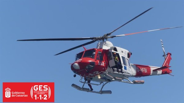Fallece un parapentista tras caer al agua en las piscinas naturales del Puerto de la Cruz (Tenerife)