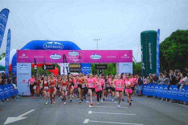 Vitoria-Gasteiz reúne a más de 3.000 participantes en la Carrera de la Mujer Central Lechera Asturiana